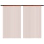 Cortinas de flecos 2 piezas 140x250 cm marrón de vidaXL, Cortinas y visillos - Ref: Foro24-132411, Precio: 27,14 €, Descuento: %