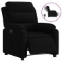 Sillón reclinable eléctrico de terciopelo negro en Sillones | Comprar online en Foru.es