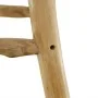 Taburete de cocina de cuero auténtico y madera de teca maciza de vidaXL, Taburetes de cocina - Ref: Foro24-244544, Precio: 13...