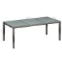 Set de comedor de jardín 9 pzas y cojines ratán sintético gris de vidaXL, Conjuntos de jardín - Ref: Foro24-44070, Precio: 88...