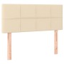 Cama box spring con colchón tela color crema 90x190 cm de , Camas y somieres - Ref: Foro24-3140022, Precio: 332,06 €, Descuen...