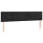 Cabeceros 2 unidades de terciopelo negro 100x5x78/88 cm de , Cabeceros y pies de cama - Ref: Foro24-346196, Precio: 48,51 €, ...