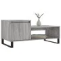 Sonoma-Couchtisch aus grauem Sperrholz, 100 x 50 x 45 cm von , Couchtisch - Ref: Foro24-830842, Preis: 68,74 €, Rabatt: %