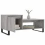 Sonoma-Couchtisch aus grauem Sperrholz, 100 x 50 x 45 cm von , Couchtisch - Ref: Foro24-830842, Preis: 68,74 €, Rabatt: %