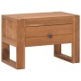 Mesita de noche madera maciza de teca 50x30x35 cm de , Mesitas de noche - Ref: Foro24-326123, Precio: 73,35 €, Descuento: %