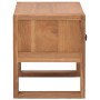 Mesita de noche madera maciza de teca 50x30x35 cm de , Mesitas de noche - Ref: Foro24-326123, Precio: 73,35 €, Descuento: %