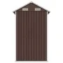 Cobertizo de jardín acero galvanizado marrón 192x152,5x237 cm de , Cobertizos - Ref: Foro24-364532, Precio: 262,82 €, Descuen...
