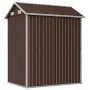 Cobertizo de jardín acero galvanizado marrón 192x152,5x237 cm de , Cobertizos - Ref: Foro24-364532, Precio: 262,82 €, Descuen...