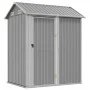 Cobertizo jardín acero galvanizado gris claro 192x152,5x237cm de , Cobertizos - Ref: Foro24-364530, Precio: 276,30 €, Descuen...