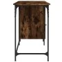 Escritorio ordenador madera ingeniería roble humo 131x48x75 cm de , Escritorios - Ref: Foro24-836220, Precio: 84,46 €, Descue...