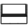 Estante de pared con barra negro 40x25x30 cm de , Estantes y estanterías - Ref: Foro24-836283, Precio: 16,81 €, Descuento: %