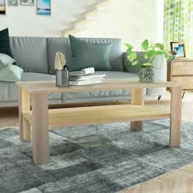 Mesa de centro madera de ingeniería roble 100x59x42 cm de vidaXL, Mesas de centro - Ref: Foro24-244858, Precio: 63,94 €, Desc...