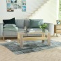 Mesa de centro madera de ingeniería roble 100x59x42 cm de vidaXL, Mesas de centro - Ref: Foro24-244858, Precio: 66,19 €, Desc...