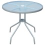 Juego de comedor de jardín 5 piezas de acero negro de vidaXL, Conjuntos de jardín - Ref: Foro24-43317, Precio: 182,26 €, Desc...