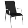 Juego de comedor de jardín 5 piezas de acero negro de vidaXL, Conjuntos de jardín - Ref: Foro24-43317, Precio: 182,26 €, Desc...