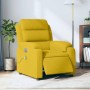 Sillón reclinable de masaje eléctrico terciopelo amarillo en Sillones | Comprar online en Foru.es