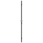 Puerta interior delgada negra vidrio y aluminio 83x201,5 cm de , Puertas para el hogar - Ref: Foro24-155119, Precio: 216,49 €...