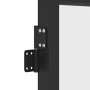 Puerta interior delgada negra vidrio y aluminio 83x201,5 cm de , Puertas para el hogar - Ref: Foro24-155119, Precio: 216,49 €...