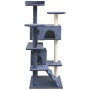Rascador para gatos poste rascador de sisal 125 cm azul oscuro de vidaXL, Mobiliario para gatos - Ref: Foro24-170479, Precio:...