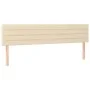 Headboards 2 units of cream-colored fabric 100x5x78/88 cm by , Headboards and footboards - Ref: Foro24-346191, Price: 75,23 €...