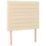 Kopfteile 2 Einheiten aus cremefarbenem Stoff 100x5x78/88 cm von , Kopf- und Fußteile - Ref: Foro24-3116467, Preis: 75,23 €, ...