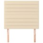 Cabeceros 2 unidades de tela color crema 100x5x78/88 cm de , Cabeceros y pies de cama - Ref: Foro24-3116467, Precio: 76,71 €,...