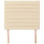 Kopfteile 2 Einheiten aus cremefarbenem Stoff 100x5x78/88 cm von , Kopf- und Fußteile - Ref: Foro24-3116467, Preis: 75,23 €, ...