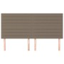 Cabeceros 4 unidades de tela gris taupe 90x5x78/88 cm de , Cabeceros y pies de cama - Ref: Foro24-3116490, Precio: 129,57 €, ...