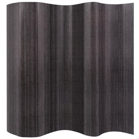 Biombo divisor de bambú gris 250x165 cm de vidaXL, Divisores de ambientes - Ref: Foro24-244611, Precio: 60,19 €, Descuento: %