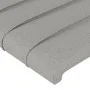 Headboards 4 units of light gray fabric 90x5x78/88 cm by , Headboards and footboards - Ref: Foro24-3116486, Price: 107,34 €, ...
