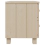 Mesitas noche 2 uds HAMAR pino macizo marrón miel 40x35x44,5 cm de vidaXL, Mesitas de noche - Ref: Foro24-340408, Precio: 80,...