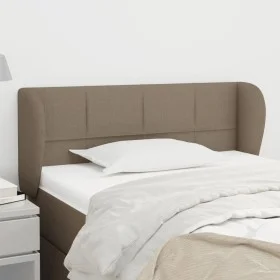 Cabecero de tela gris taupe 93x23x78/88 cm de , Cabeceros y pies de cama - Ref: Foro24-3117130, Precio: 48,24 €, Descuento: %
