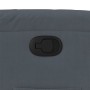 Sillón reclinable elevable terciopelo gris oscuro en Sillones | Comprar online en Foru.es