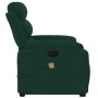 Sillón reclinable elevable terciopelo verde oscuro en Sillones | Comprar online en Foru.es