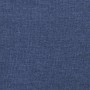 Cabecero con orejas de tela azul 93x16x118/128 cm de , Cabeceros y pies de cama - Ref: Foro24-3119708, Precio: 72,78 €, Descu...