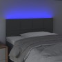 Cabecero con LED de tela gris oscuro 80x5x78/88 cm de , Cabeceros y pies de cama - Ref: Foro24-3121587, Precio: 50,90 €, Desc...