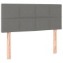 Cabecero con LED de tela gris oscuro 80x5x78/88 cm de , Cabeceros y pies de cama - Ref: Foro24-3121587, Precio: 50,90 €, Desc...