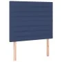 Kopfteil mit LED-Lichtern aus blauem Stoff, 90 x 5 x 118/128 cm von , Kopf- und Fußteile - Ref: Foro24-3122552, Preis: 70,70 ...