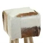 Küchenhocker aus echtem Leder und massivem Teakholz von vidaXL, Küchenhocker - Ref: Foro24-244543, Preis: 125,09 €, Rabatt: %