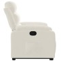 Sillón reclinable elevable terciopelo crema en Sillones | Comprar online en Foru.es