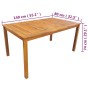 Set de comedor de jardín 5 piezas madera maciza de acacia de vidaXL, Conjuntos de jardín - Ref: Foro24-42622, Precio: 469,08 ...