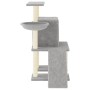 Rascador para gatos con postes de sisal gris claro 96,5 cm en Mobiliario para gatos | Comprar online en Foru.es