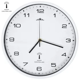 Radio controlled wall clock quartz movement 31 cm white by vidaXL, Wall clocks - Ref: Foro24-50616, Price: 40,56 €, Discount: %