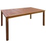 Set de comedor de jardín 7 piezas madera maciza de acacia de vidaXL, Conjuntos de jardín - Ref: Foro24-42611, Precio: 563,94 ...