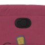 Sillón reclinable de masaje elevable terciopelo rojo tinto en Sillones | Comprar online en Foru.es