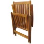 Set de comedor de jardín 7 piezas madera maciza de acacia de vidaXL, Conjuntos de jardín - Ref: Foro24-42611, Precio: 563,94 ...