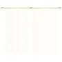 Cortinas de flecos 2 piezas 140x250 cm crema de vidaXL, Cortinas y visillos - Ref: Foro24-132403, Precio: 14,62 €, Descuento: %