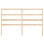 Cabecero de cama madera maciza de pino 141x4x100 cm de , Cabeceros y pies de cama - Ref: Foro24-817635, Precio: 42,18 €, Desc...
