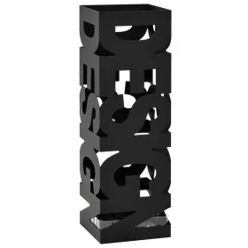 Paragúero diseño Design acero negro de vidaXL, Paragüeros - Ref: Foro24-246793, Precio: 33,90 €, Descuento: %