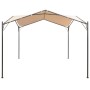Cenador 4x4 m de acero beige de vidaXL, Carpas y cenadores - Ref: Foro24-43167, Precio: 235,67 €, Descuento: %
